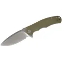CIVIVI Praxis Green G10 Handle Golden S/S Liner Satin - Civivi