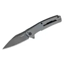 KERSHAW Flyby Assisted Flipper Knife 3" D2 BlackWashed Wharncliffe Blade - Gray PVD Handle - Kershaw Knives