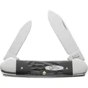 CASE KNIVES 62131 SS Rough Blk Canoe - Case Knives