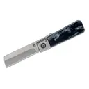 GERBER KNIVES Jukebox Flipper Knife 2.7" Sheepsfoot Blade w/ Marble Acrylic Handles - Gerber