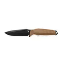 TRUE UTILITY Fixed Blade Knife Black 4" Drop Point - TRUE