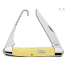 CASE KNIVES 3247H SS Ylw Syn Bird Hook Kni - Case Knives