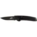 RUKO Shark 3" Folding Knife Serrated Edge - Black G10 - Ruko