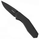KERSHAW KNIVES Rim 3" Assisted Opening Folding Knife - Black - Kershaw Knives
