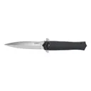 CRKT KITH Folding Knife 2.95" Dagger Blade w/ Black Handles - Crkt