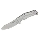 KERSHAW KNIVES Husker 3" Assisted Flipper Knife - Stainless - Kershaw Knives