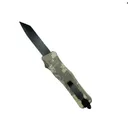 MASTER CUTLERY Out the Front Knife 3.5" Blade Tanto Plain Blade | Camo Handles - Master Cutlery