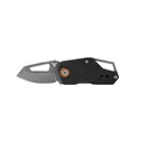 TRUE UTILITY BERM Ball Bearing Knife 1.5" Clip Point Blade - G10 Grips w/ Keychain Latch - True Utility