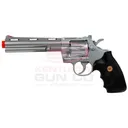 UHC 938 6 inch revolver, Silver - Uhc