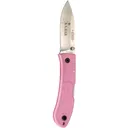 KA-BAR Dozier Folding Hunter-Pink Straight Edge - Ka-Bar
