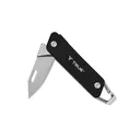 TRUE UTILITY Modern Keychain Knife Black - True Utility
