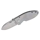 CRKT 2490 Lucas Burnley Squid Folding Knife 2.14" Plain Blade - Stainles Handles - CRKT