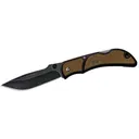 OUTDOOR EDGE 3.3" Chasm Medium, Plain Edge Brown - Outdoor Edge Knives