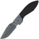 KA-BAR Warthog Folder-Gray Clip-Straight Edge - Ka-Bar