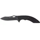 BUCK KNIVES Maverick Fixed Blade Knife 3.11" Drop Point Blade w/ Molded Sheath - Black G10 Handles - Buck Knives