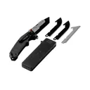 TRUE UTILITY Swift Edge Blades 3.5" Saw and Drop Points w/Case - True Utility