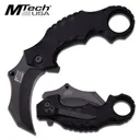 MTECH USA Xtreme 2.5" Black G10 Spring Assisted - Mtech Usa