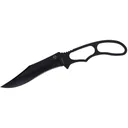 KA-BAR "Zombie Killer" Acheron Skeleton Fixed 3-1/8" Plain Blade Knife w/ Kydex Sheath - Black - Ka-Bar