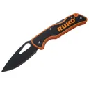 RUKO Blaze Orange 2.5" Drop Point Folding Blade Pocket Knife - Ruko