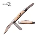 ELK RIDGE Gentlemans 3" White Bone Knife - Elk Ridge
