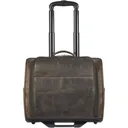 GUN TOTE'N MAMAS Rolling Range Bag Buffalo Leather - Gun Tote'n Mamas