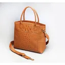 GUN TOTE'N MAMAS Town Tote 3-D American Cowhide Tan 12" - Gun Tote'n Mamas