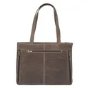 GUN TOTE'N MAMAS Shoulder Portfolio Expresso - Gun Tote'n Mamas