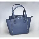 GUN TOTE'N MAMAS Blue Studded Tote - Gun Tote'n Mamas