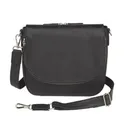 GUN TOTE'N MAMAS Drop-Front Handbag (Clutch / Crossbody) - Black - Gun Tote'n Mamas