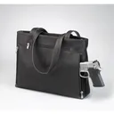 GUN TOTE'N MAMAS Shoulder Portfolio Black 16.5" - Gun Tote'n Mamas