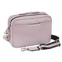 GUN TOTE'N MAMAS Slim Clutch Crossbody Purse | Lavender Pebble Grain Cowhide - Gun Tote'n Mamas