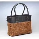 GUN TOTE'N MAMAS Traditional Open Top Tote Debossed Tan 11.5" - Gun Tote'n Mamas