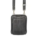 GUN TOTE'N MAMAS Buffalo Leather Cross Body Bag RFID Grey - Gun Tote'n Mamas