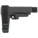 SB TACTICAL SBA3 Black 5-Pos Adj Mil-Spec Carbine Receiver Ext - Sb Tactical