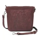 GUN TOTE'N MAMAS Mini Boho Purse Washable Leather Cherry - Gun Tote'n Mamas