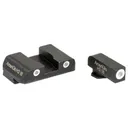 AMERIGLO Classic Sight Front/Rear for Glock 17,19,22Grn/Wht - Ameriglo
