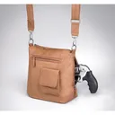 GUN TOTE'N MAMAS Concealed Carry Flat Sac Tan 9.5" - Gun Tote'n Mamas
