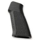 HOGUE Piranha Pistol Grip G10 Black Checkered AR-15/M-16 - Hogue