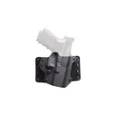 BLACKPOINT TACTICAL Leather Wing OWB Fits 1911 5" RH Black Kydex - Blackpoint Tactical