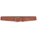 DESANTIS 1.5" Fancy Stitch Lined Belt Size 48 - Desantis