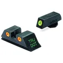 MEPROLIGHT TRU-DOT Tritium Night Sight Set for Glock 10MM, 45 | Orange & Green - Meprolight