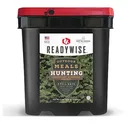 READY WISE Hunting Bucket Cook-in-Pouch Meals (Breakfast & Entree Kit) - 37.5 Servings - Readywise