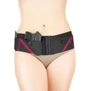 CAN CAN CONCEALMENT Micro Hip Hugger Holster Hot Pink Small 31-34 - Can Can Concealment