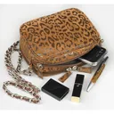 GUN TOTE'N MAMAS Evening Shoulder Pouch Dark Tan 7.25" - Gun Tote'n Mamas
