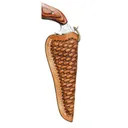 NAA Basketweave Belt Holster - Naa