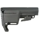 MISSION FIRST TACTICAL Battlelink Utility Low Profile Stock Mil Spec Grey - Mission First Tactical