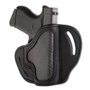1791 GUNLEATHER Carbon Fiber Belt Size Compact Stealth Black RH - 1791 Gunleather