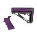 HOGUE AR-15/M-16 Kit Fits Mil-Spec Buffer Tube Purple - Hogue