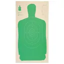 CHAMPION Target, B27CB Cardboard Silhouette 24x45" Green 25 - Champion Targets