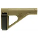 SB TACTICAL SOB Brace AR Style FDE SBT Logo for Tube 1.1-1.25" - Sb Tactical